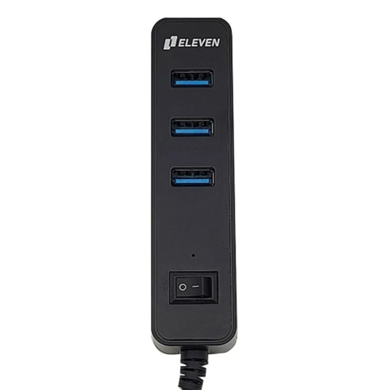 هاب USB 3.0 چهارپورت ELEVEN ایلون مدل H302
